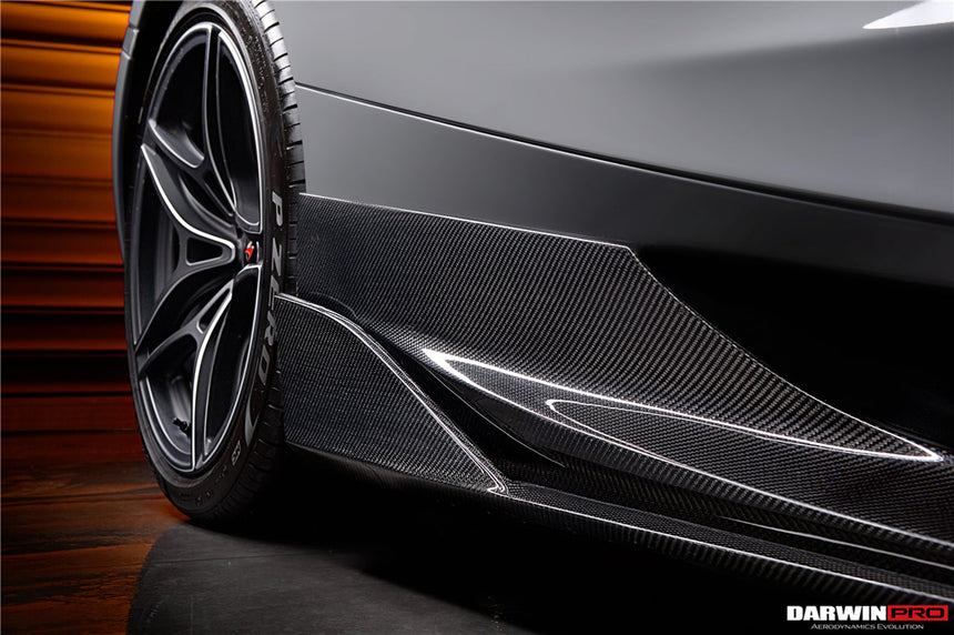 2017-2021 McLaren 720s Se²NWB Style Carbon Fiber Side Skirts