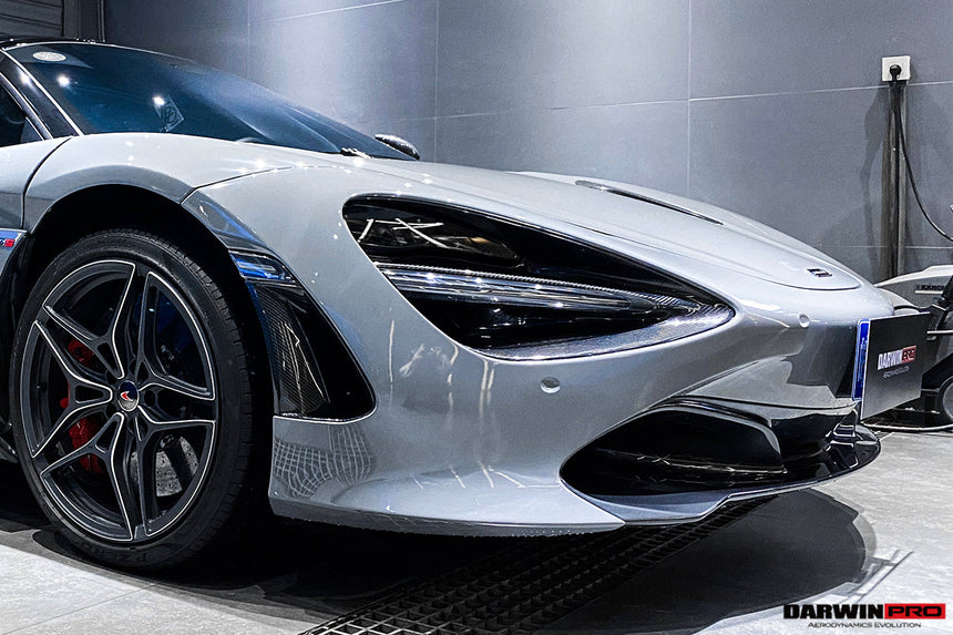2017-2020 McLaren 720s Carbon Fiber Front Bumper Side Air Vents Replacement