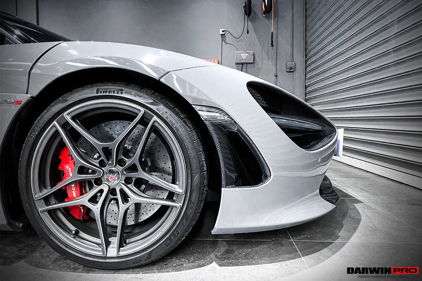 2017-2020 McLaren 720s Carbon Fiber Front Bumper Side Air Vents Replacement