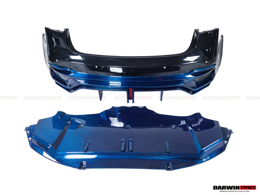 2017-2020 Tesla Model 3 IMP Performance Partial Carbon Fiber Rear Bumper
