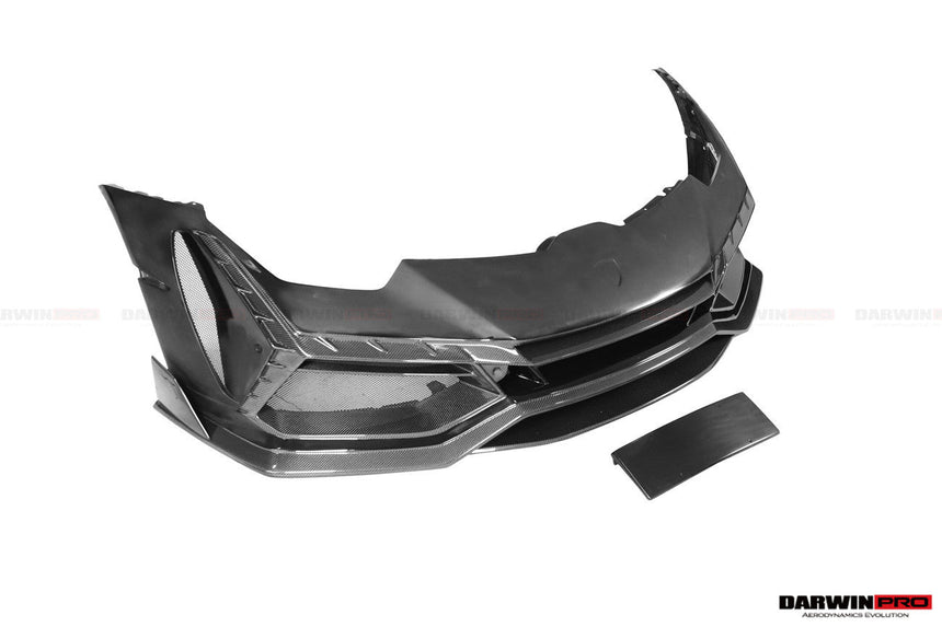 2015-2022 Lamborghini Huracan LP610/LP580/EVO BKSSII Style Front Bumper