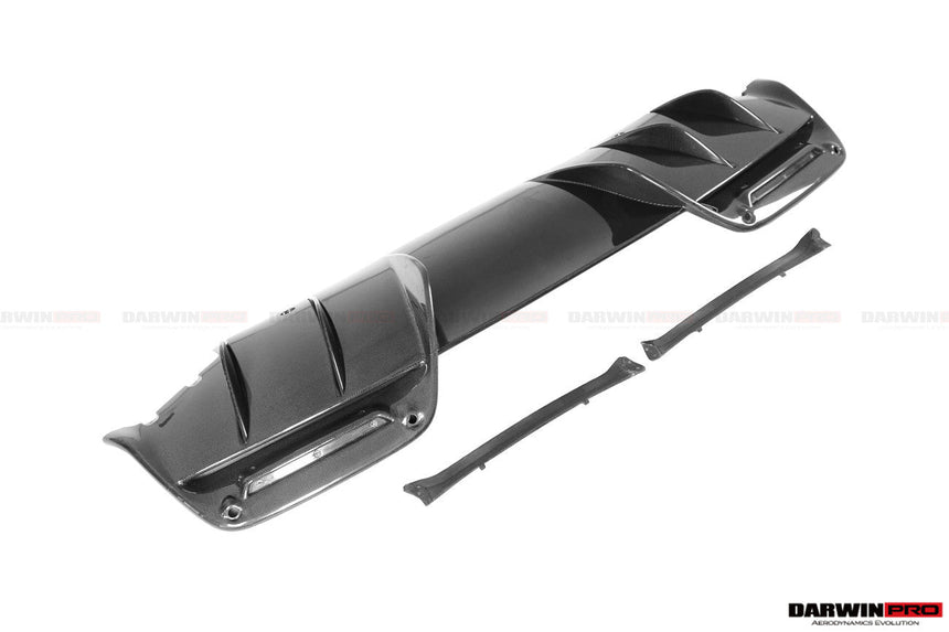 2022-UP Ferrari 296 GTB (Type F171) OE Style Carbon Fiber Rear Diffuser