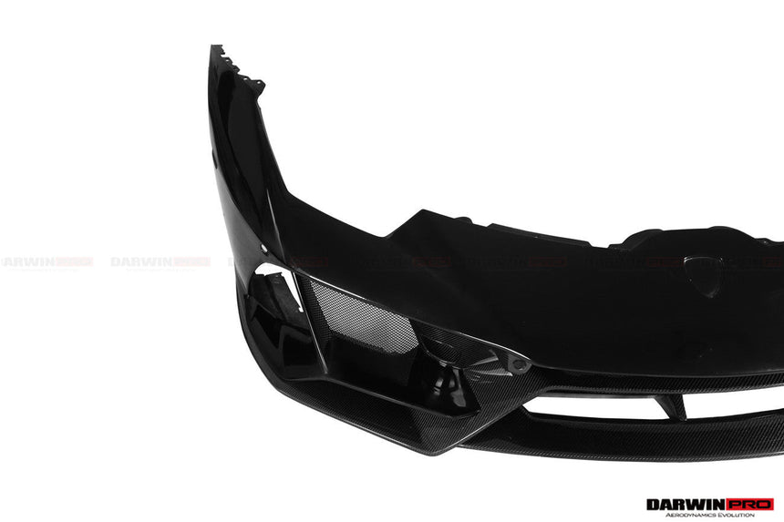 2015-2022 Lamborghini Huracan LP610/LP580/EVO EVO-4WD Style Partial Carbon Front Bumper