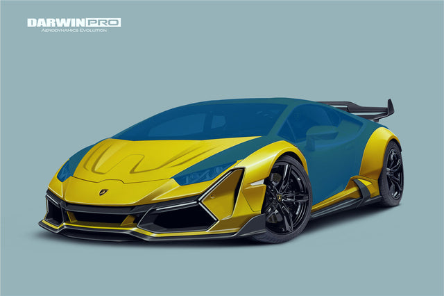 2015-2022 Lamborghini Huracan LP610/LP580/EVO BKSSII Style Front Wide Fender