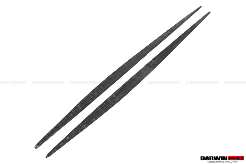 2014-2021 Mercedes Benz C217 S63/S65 AMG Coupe Carbon Fiber Side Skirts Extension