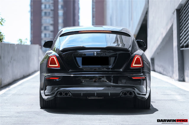 2016-2020 Rolls-Royce Wraith BKSS Style Carbon Fiber Roof Spoiler