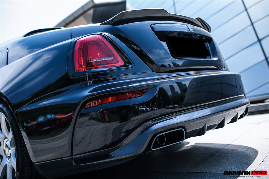 2016-2020 Rolls-Royce Wraith BKSS Style Carbon Fiber Trunk Spoiler