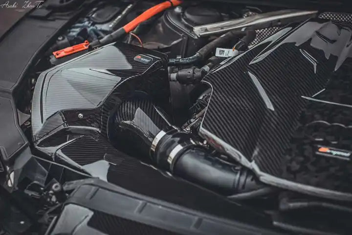 AUDI S4,S5,RS4,RS5 B9 Airspeed Brand 100% Dry Carbon Fiber Cold Air Intake System