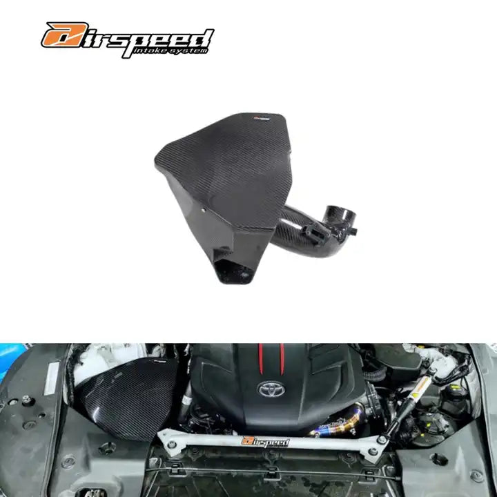 Toyota Supra A90 3.0T [2021-UP] / BMW G29 Z4 B48 3.0T Airspeed Dry Carbon Fiber Cold Air Intake System