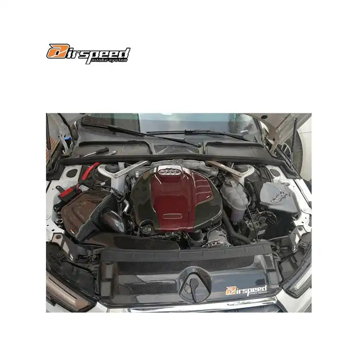 AUDI [A4,A5] B9 2.0T Airspeed Brand High Performance 100% Dry Carbon Fiber Cold Air Intake System