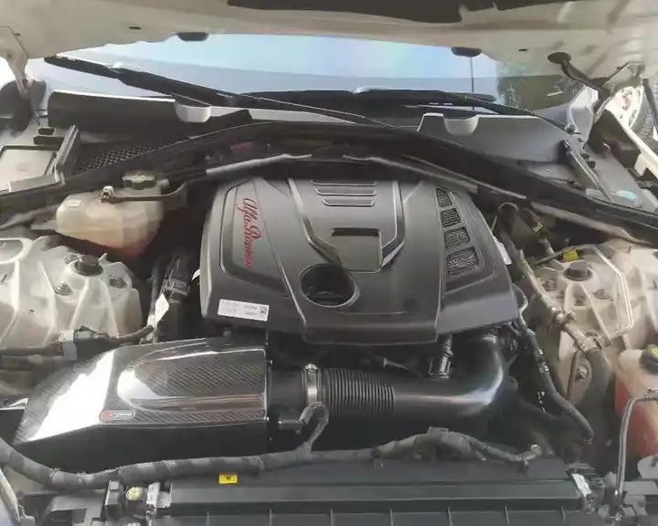 ALFA ROMEO Giulia / Stelvio 2.0T AIRSPEED 3k Twill Dry Carbon Fiber Cold Air Intake System