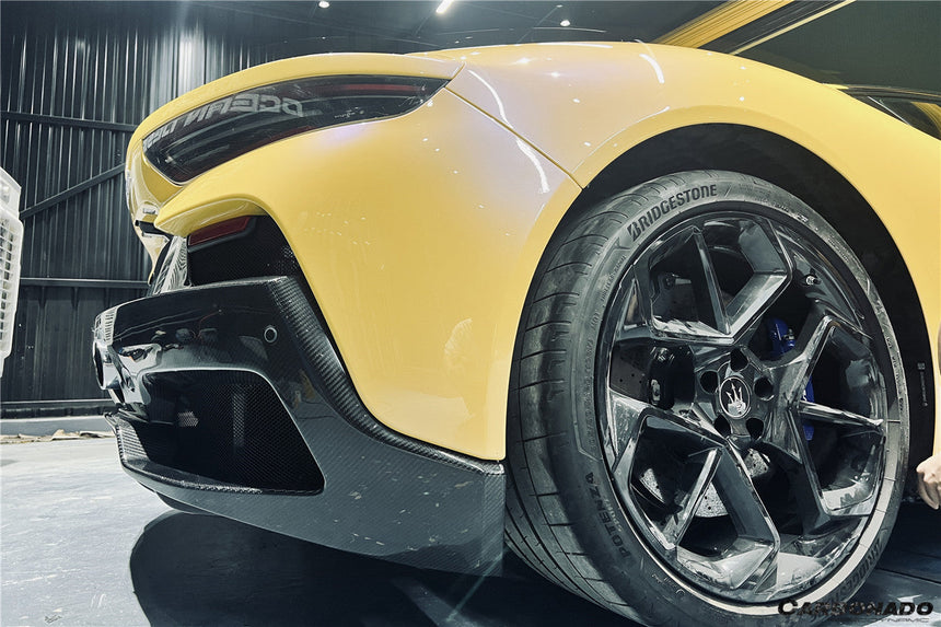 2020-UP Maserati MC20 OE Dry Carbon Fiber Rear Lip Diffuser