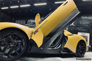 2020-UP Maserati MC20 OE Dry Carbon Fiber Side Skirts
