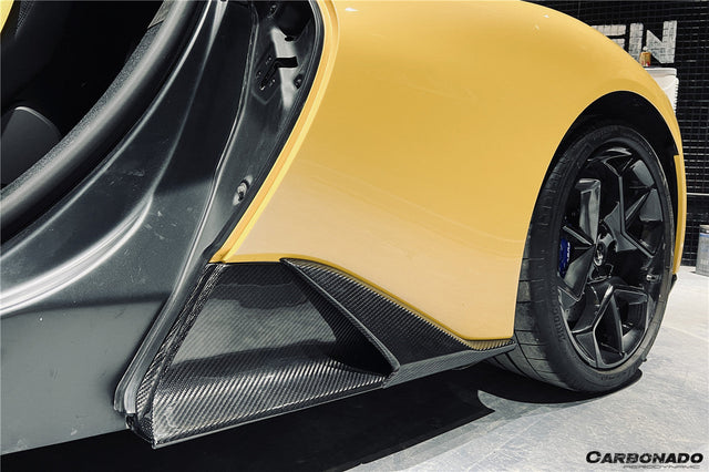 2020-UP Maserati MC20 OE Dry Carbon Fiber Side Skirts