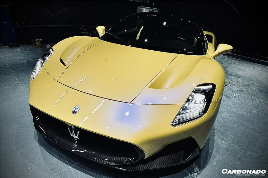 2020-UP Maserati MC20 OE Dry Carbon Fiber Front Lip