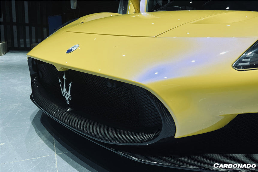 2020-UP Maserati MC20 OE Dry Carbon Fiber Front Lip