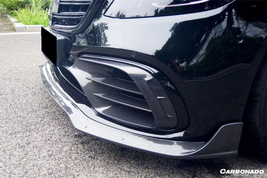 2017-2020 Mercedes Benz S63 W222 Sedan MSY Style Front Bumper Vents