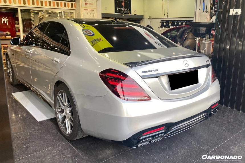 2014-2020 Mercedes Benz S63 W222 Sedan MSY Style Trunk Spoiler