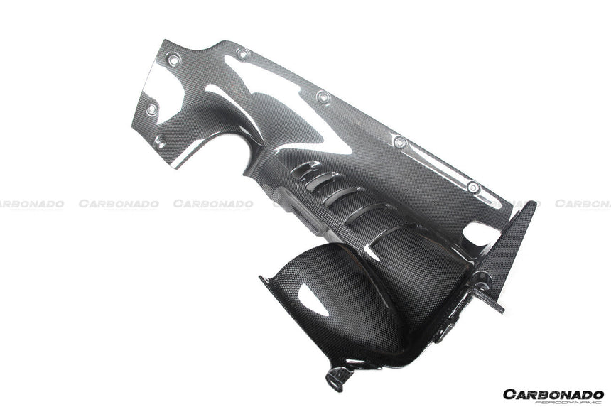 2020-UP Ferrari SF90 Stradale OE Style Autoclave Carbon Fiber Engine Interior