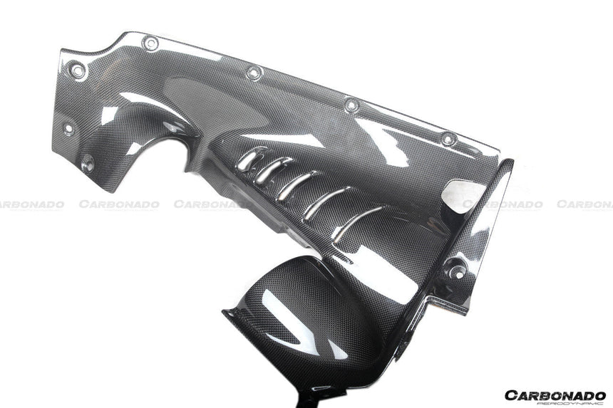 2020-UP Ferrari SF90 Stradale OE Style Autoclave Carbon Fiber Engine Interior