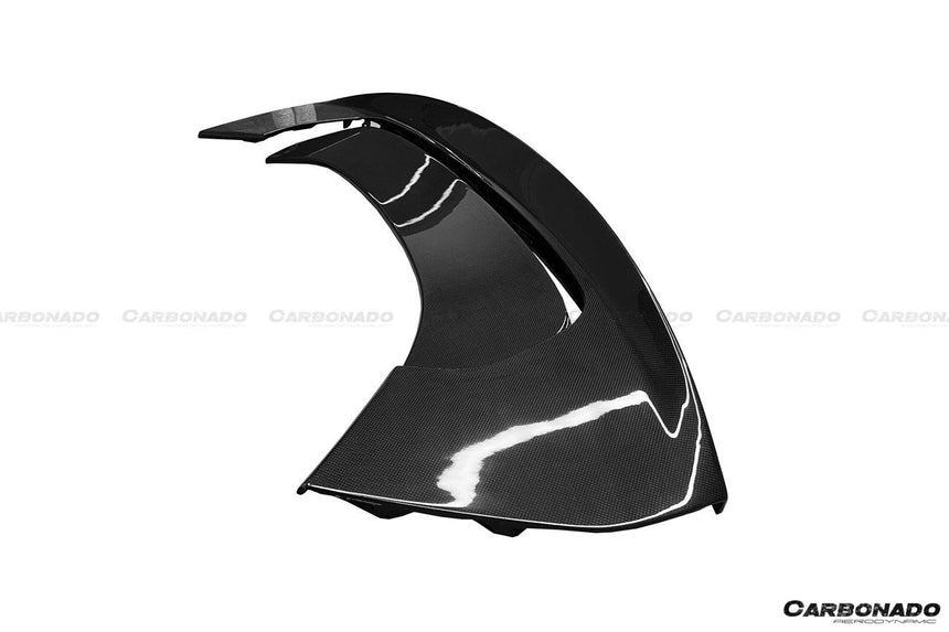 2020-UP Ferrari SF90 Stradale Assetto Fiorano Style Autoclave Carbon Fiber Trunk Spoiler