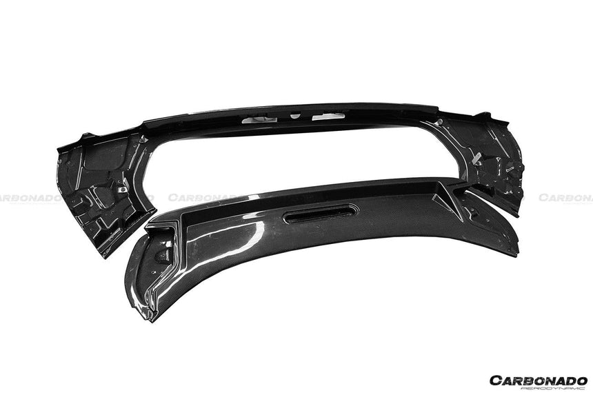 2020-UP Ferrari SF90 Stradale Assetto Fiorano Style Autoclave Carbon Fiber Trunk Spoiler