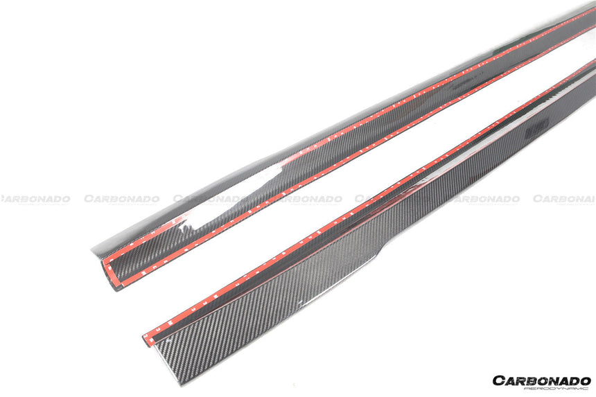2021-UP Mercedes Benz S Class W223 Sedan MSY Style Side Skirts (Long Model)