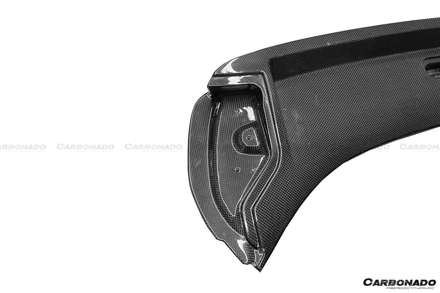 2020-UP Ferrari SF90 Stradale Assetto Fiorano Style Autoclave Carbon Fiber Trunk Spoiler