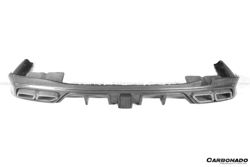2021-UP Mercedes Benz S Class W223 4Matic Sedan MSY Style Rear Lip with LED Light And Exhaust tips