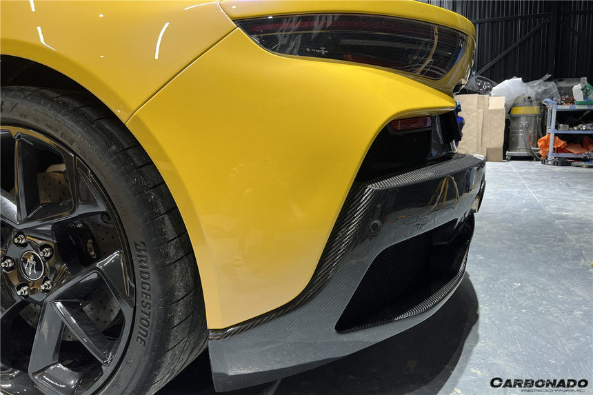 2020-UP Maserati MC20 OE Dry Carbon Fiber Rear Lip Diffuser