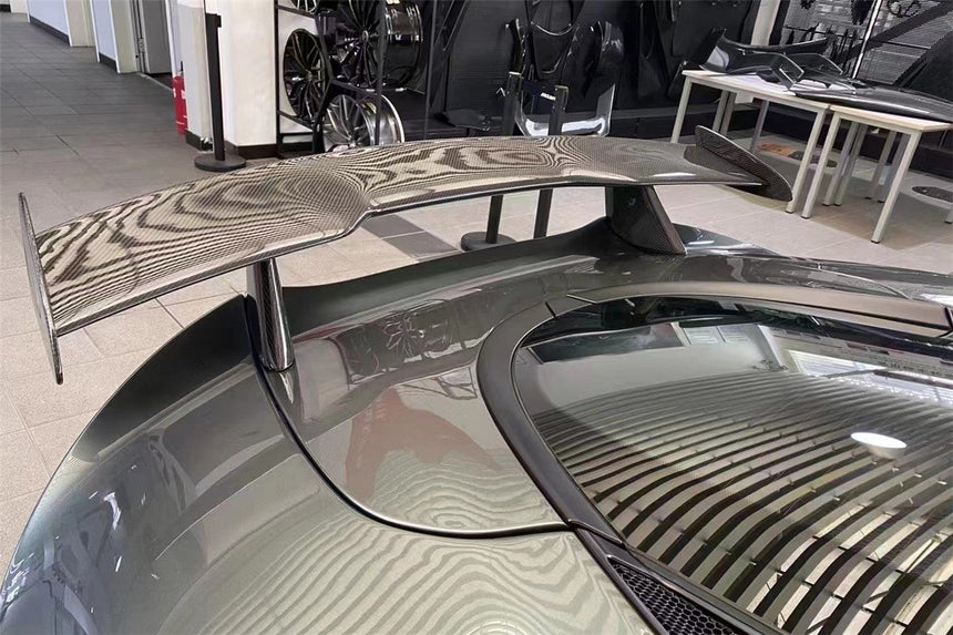 2020-2023 McLaren 570GT Only MS Style Dry Carbon Fiber Trunk Wing