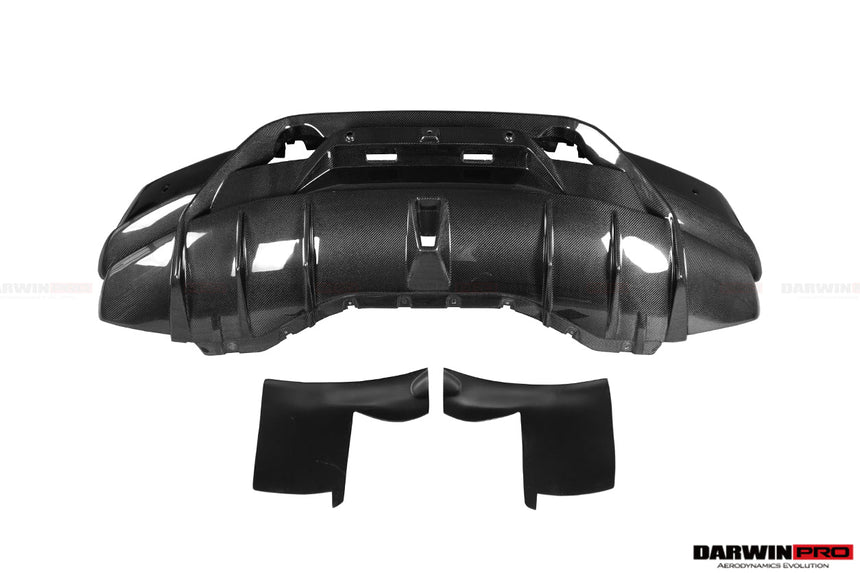 2015-2020 Lamborghini Huracan LP610/LP580 Performante Style Partial Carbon Rear Bumper