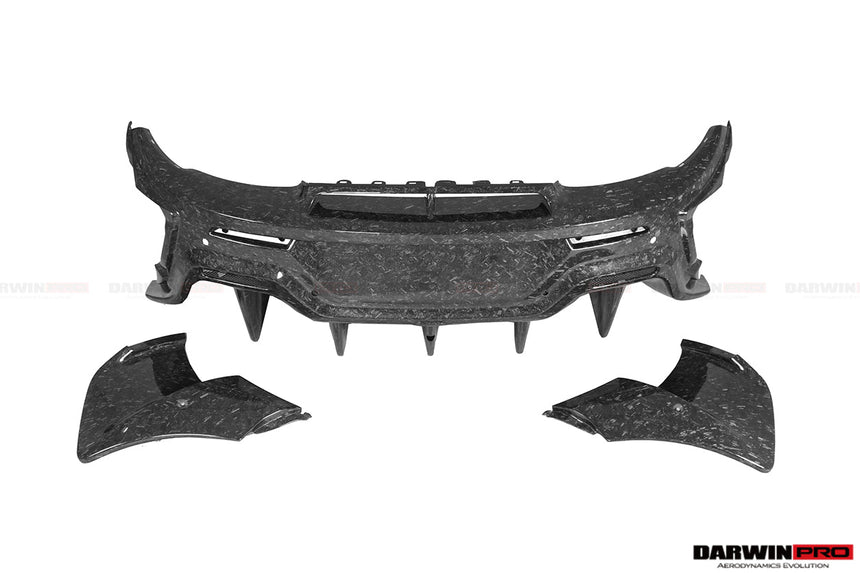 2018-2021 McLaren 600lt Carbon Fiber Rear Bumper