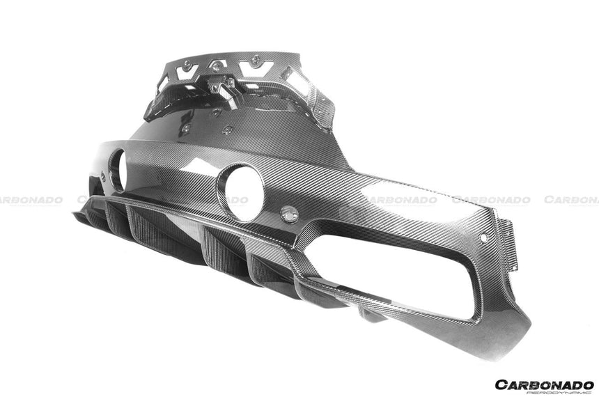 2020-UP Maserati MC20 OE Dry Carbon Fiber Rear Lip Diffuser