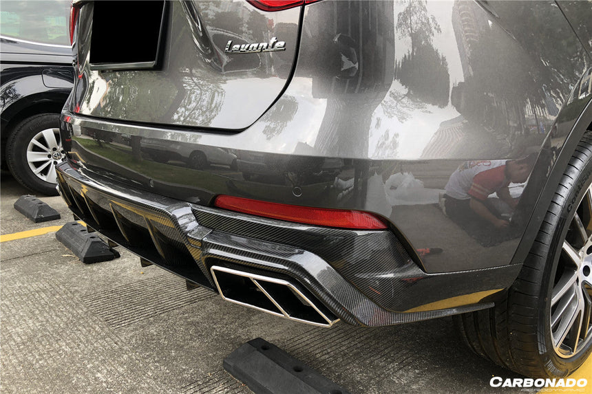 2017-2022 Maserati Levante Modena/GT OD Style Rear Diffuser Lip (NO Exhaust Tips)
