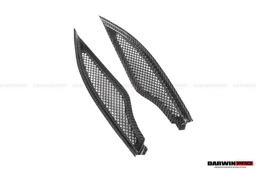 2017-2021 McLaren 720s Carbon Fiber Engine Hood Side Air Intake Vents