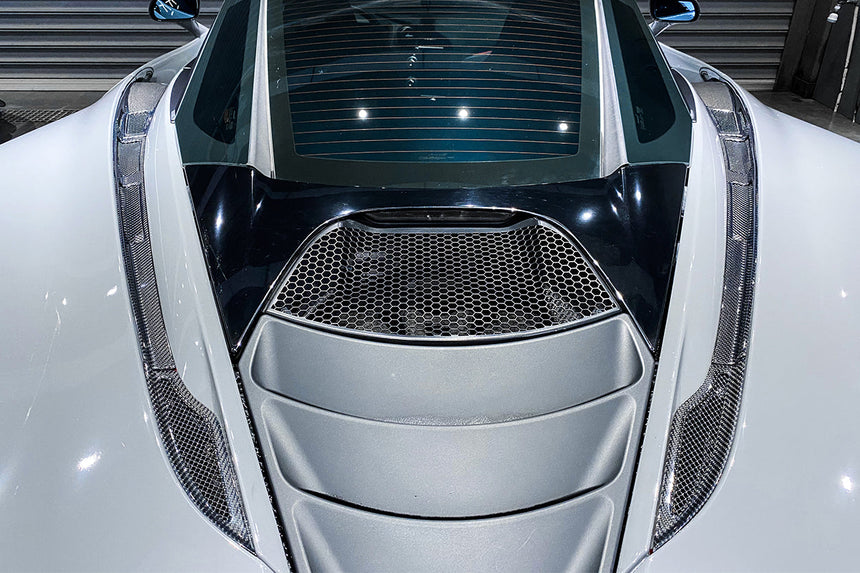 2017-2021 McLaren 720s Carbon Fiber Engine Hood Side Air Intake Vents