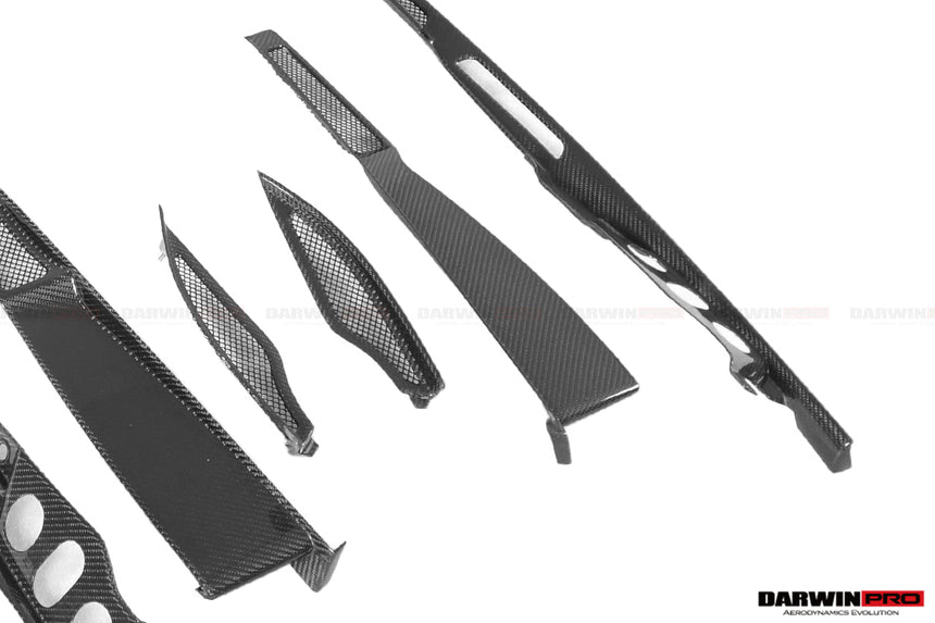 2017-2021 McLaren 720s Carbon Fiber Engine Hood Side Air Intake Vents