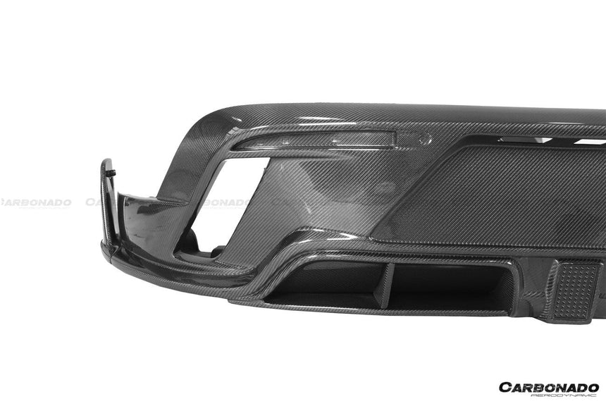 2019-2023 Porsche Taycan/4/4S/GTS/TURBO CADO Style Rear Diffuser