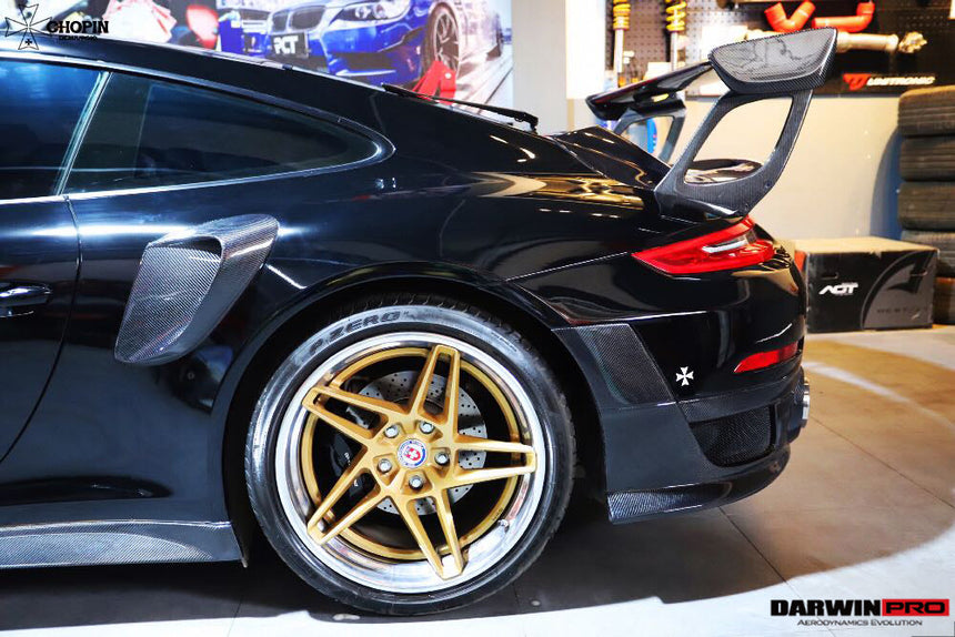 2016-2018 Porsche 911 991.2 Carrera/Targa 4/4S GT2RS Style Rear Bumper