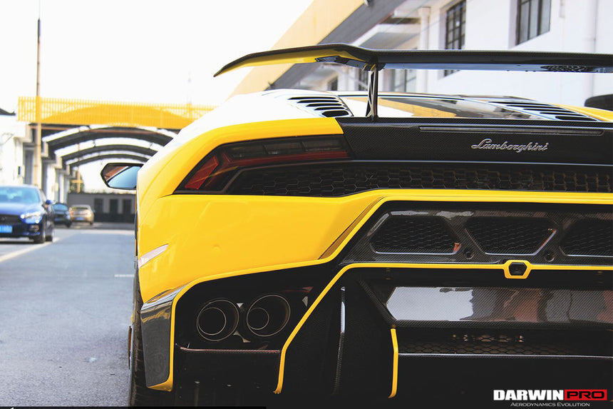2015-2020 Lamborghini Huracan LP610-Style Carbon Rear Bumper Grill