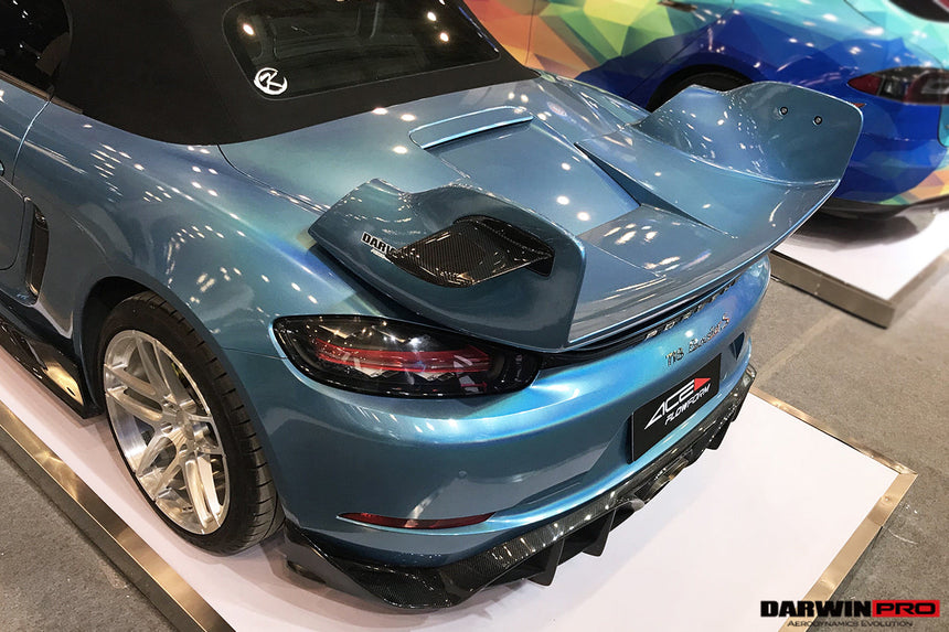 2016-2023 Porsche 718 Cayman/Boxster STM Style Trunk Spoiler