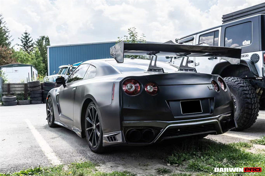 2017-2022 Nissan GTR R35 EBA Carbon Fiber Rear Diffuser Side Vents