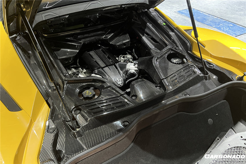2020-UP Maserati MC20 Dry Carbon Fiber Engine Cover Replacement