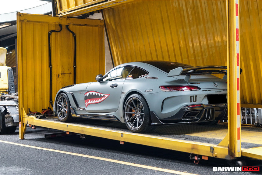 2017-2021 Mercedes Benz AMG GTC IMPII Part Carbon Fiber Rear Bumper With Exhasust tips