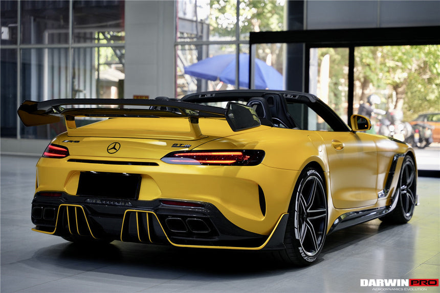 2017-2021 Mercedes Benz AMG GTC IMPII Part Carbon Fiber Rear Bumper With Exhasust tips