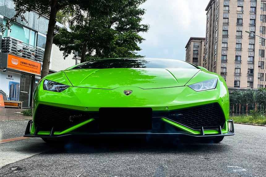 2015-2020 Lamborghini Huracan LP610 AO Style Carbon Fiber Front Lip