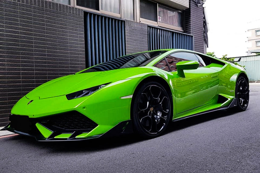 2015-2020 Lamborghini Huracan LP610/LP580 AO Style Carbon Fiber Side Skirts