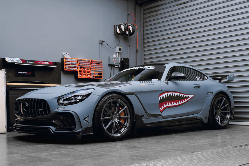 2017-2021 Mercedes Benz AMG GTC IMPII  Carbon Fiber Side Skirts