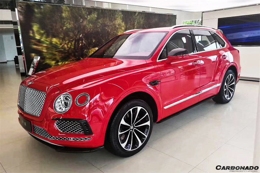 2016-2019 Bentley Bentayga OD Style Carbon Fiber Fender Vents